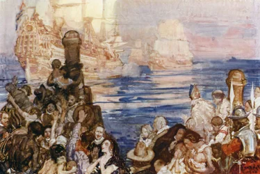 Illustration für Romance of Empire, Australien